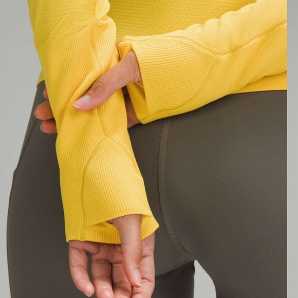 Lululemon Swiftly Tech Long-Sleeve Shirt 2.0 *Race Length EUC Size 10 - Picture 5 of 7